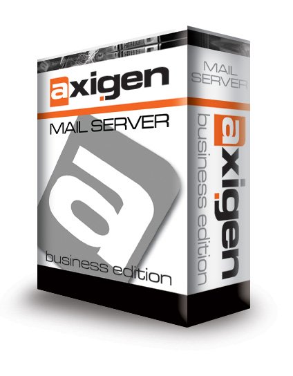 Screenshot of AXIGEN Mail Server Business Edition