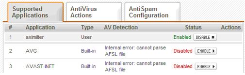Checking the Status of the Filter
