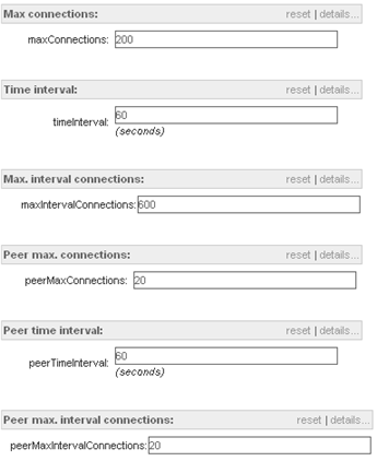 limit the number of simultaneous users