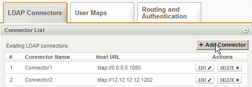 LDAP Connectors List