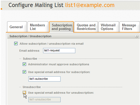 D A Mailing Lists Subscription Posting png