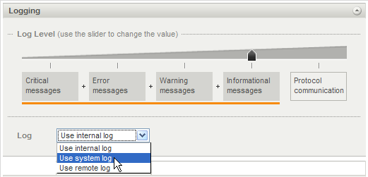 Logging Parameters
