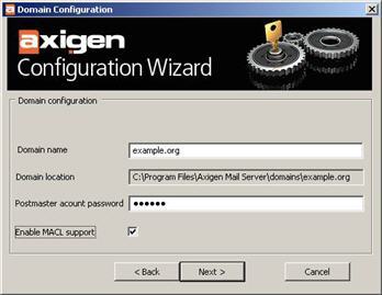 Domain Configuration