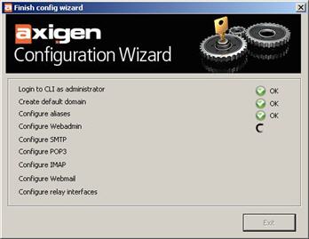 Starting AXIGEN Services