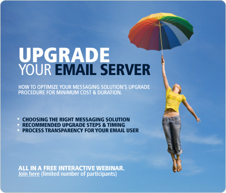 Upgrading your email server