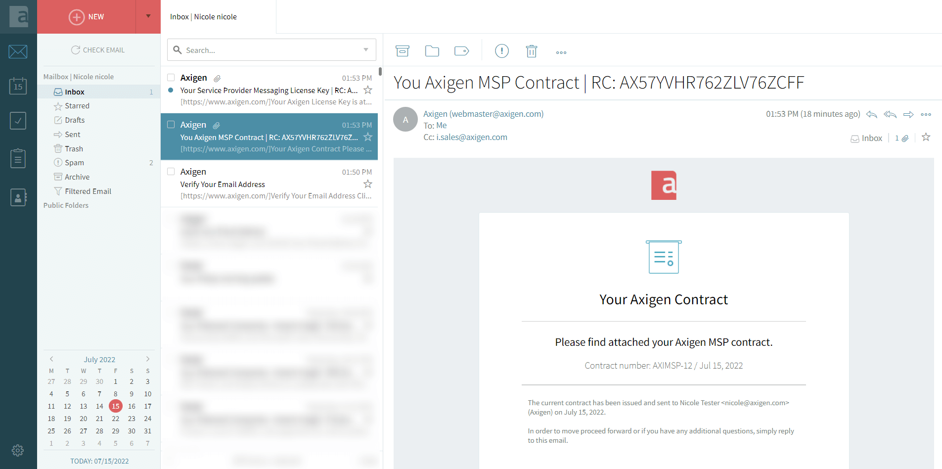 Axigen-inbox-contract-email