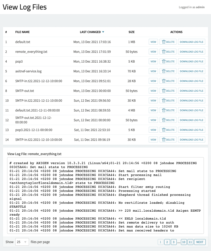 axigen-view-log-files-remote